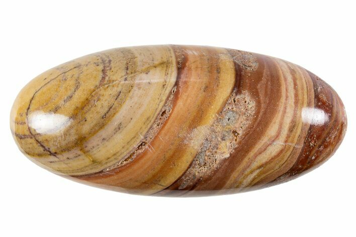 Polished Rolling Hills Dolomite Ellipsoid - Mexico #341984